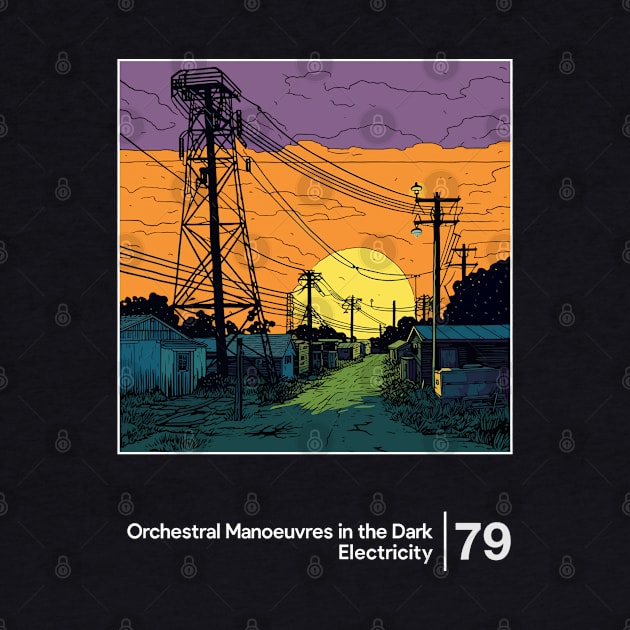 OMD - Electricity - Original Illustration Artwork by saudade